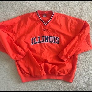 Men’s Pullover Illinois Windbreaker